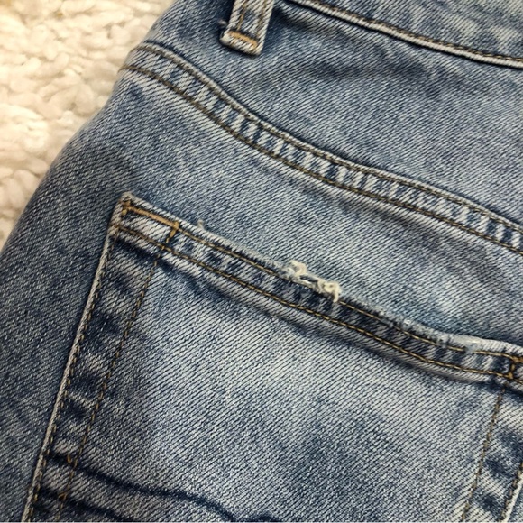 Lucky Brands Lucky Pins Bermuda Shorts‎ Frayed Hem 4/27 - Picture 9 of 9